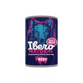   Ibero Natural konzerv felnőtt kutyáknak 100% marhahús 400 gr