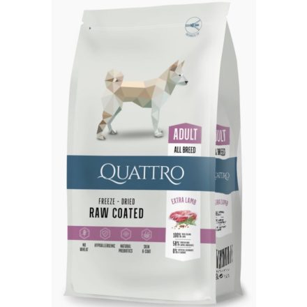 QUATTRO SUPER PREMIUM ADULT LAMB KUTYATÁP 12KG