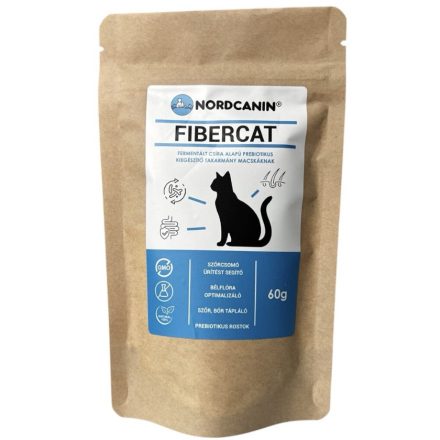 NORDCANIN FiberCAT – PREBIOTIKUS ROST 60 g