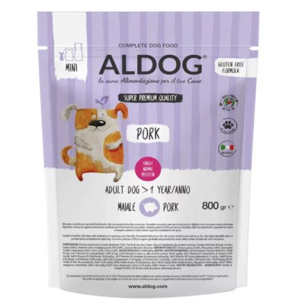 ALDOG PORK HIPOALLERGÉN KUTYATÁP MINI 800 g