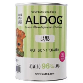   ALDOG LAMB – MONOPROTEINES BÁRÁNYPÁSTÉTOM FELNŐTT KUTYÁKNAK 400 G