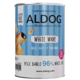   ALDOG® WHITE WAVE – MONOPROTEINES FEHÉRHAL-PÁSTÉTOM FELNŐTT KUTYÁKNAK 400 G