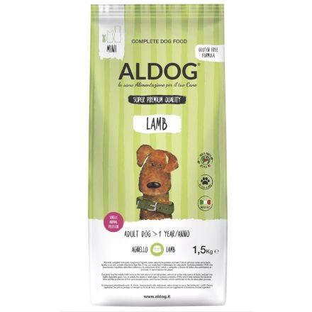 ALDOG LAMB HIPOALLERGÉN KUTYATÁP MINI 1,5 KG
