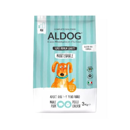 ALDOG MAINTENANCE KUTYATÁP MINI 3 KG