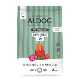 ALDOG PUPPY JUNIOR LAMB HIPOALLERGÉN KUTYATÁP MEDIUM 3 KG