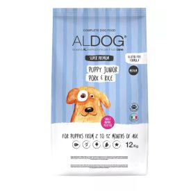 ALDOG PUPPY-JUNIOR PORK HIPOALLERGÉN KUTYATÁP MEDIUM 12 KG