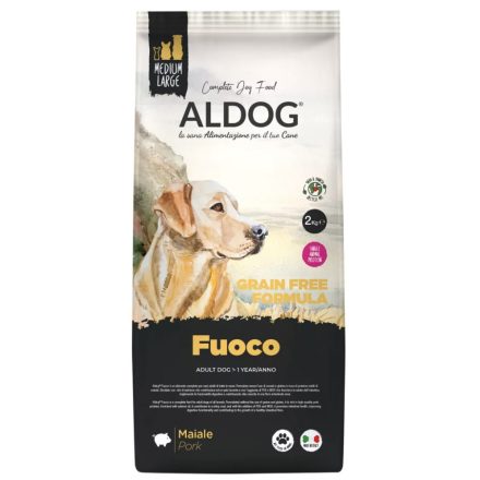 ALDOG FUOCO HIPOALLERGÉN KUTYATÁP MEDIUM 2 KG