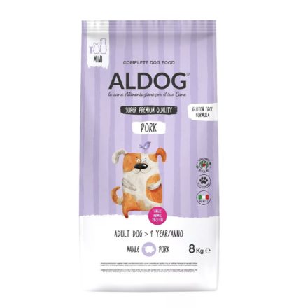 ALDOG PORK HIPOALLERGÉN KUTYATÁP MINI 8 KG