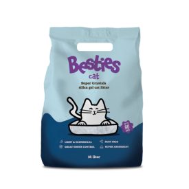 BESTIES CAT SUPER CRYSTALS SZILIKA GÉL MACSKAALOM 16 LITER