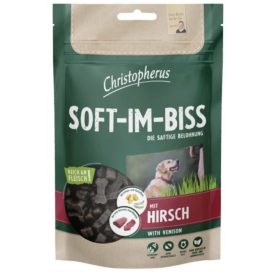   Christopherus Dog Jutalomfalat Grain Free Soft-Im-Biss Szarvas 125g