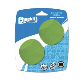 CHUCKIT! ERRATIC LABDA M 6CM 2DB-OS