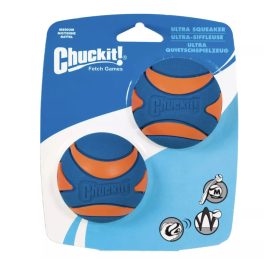 CHUCKIT! ULTRA SQUEKER LABDA M 6CM 2DB-OS