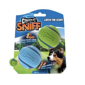   CHUCKIT! SNIFF FETCH LABDA DUO BACON ÉS MOGYORÓVAJ M 2DB-OS