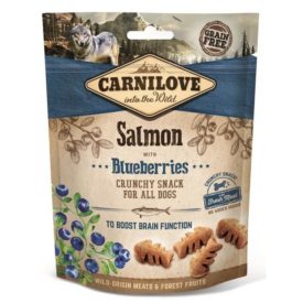   Carnilove Dog Crunchy Snack Salmon & Blueberries- Lazac hússal és áfonyával 200g
