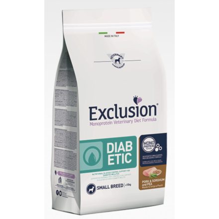 Exclusion Canine Diabetic Small Breed 2 kg