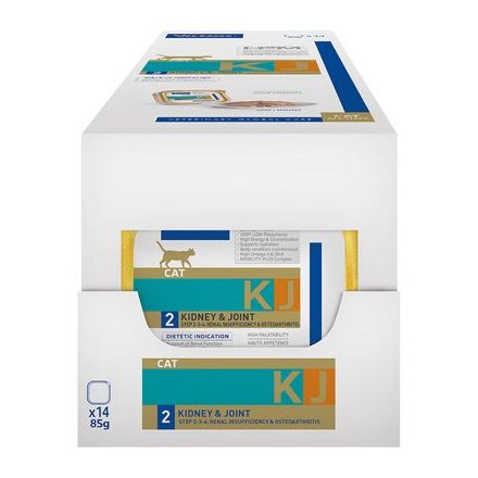 Virbac HPM DIET CAT Kidney & Joint 2 12x85 g (ÚJ KISZERELÉS, ÚJ CSOMAGOLÁS)