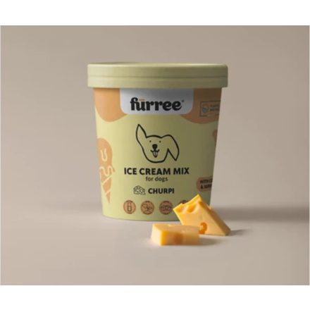 FÜRREE TERMÉSZETES FAGYIPOR KUTYÁKNAK CHURPI 60 G