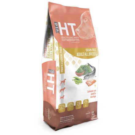 HT VID Grain Free Hipoallergén kutyatáp Adult Salmon 12kg