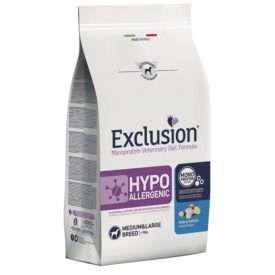   Exclusion Canine Hypoallergenic Fish & Potato Medium & Large Breed 12kg