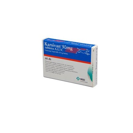 Karsivan 50 mg tabletta A.U.V. 60 db