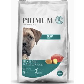 PRIMUM SOFT MARHA BURGONYÁVAL PUHA KUTYATÁP 5 KG