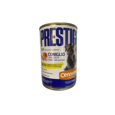 Prestige hipoallergén monoprotein konzerv, nyúl 400g