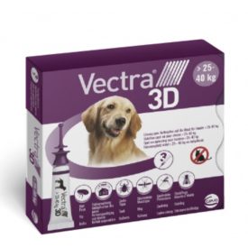 Vectra 3D 25 és 40 kg közötti kutyáknak 3 pipetta