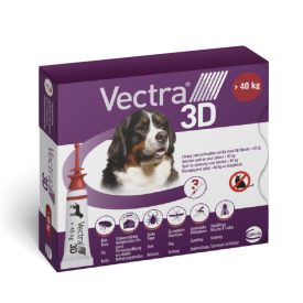 Vectra 3D 40 és 66 kg közötti kutyáknak 3 pipetta