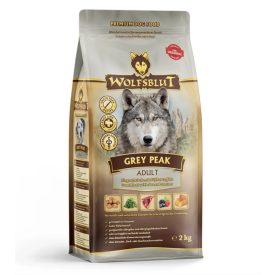   WOLFSBLUT GREY PEAK ADULT KECSKE ÉDESBURGONYÁVAL SZÁRAZ KUTYATÁP 2 KG