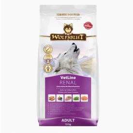   WOLFSBLUT VETLINE RENAL CSIRKE ÉDESBURGONYÁVAL SZÁRAZ KUTYATÁP 12 KG
