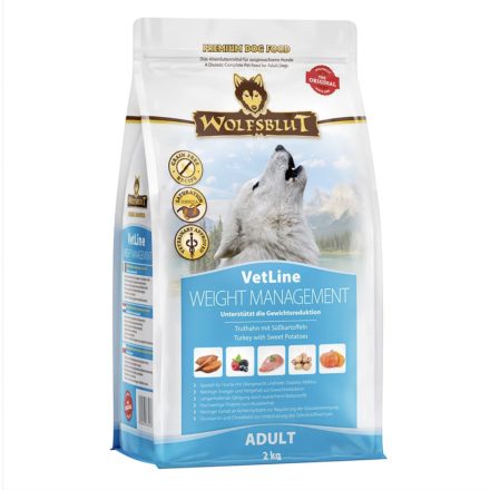 WOLFSBLUT VETLINE WEIGHT MANAGEMENT PULYKAHÚS SZÁRAZ KUTYATÁP 2 KG