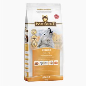   WOLFSBLUT VETLINE SKIN-COAT FEHÉRHALLAL ÉDESBURGONYÁVAL SZÁRAZ KUTYATÁP 12 KG