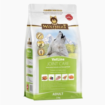 WOLFSBLUT VETLINE JOINT CARE - PULYKA ÉDESBURGONYÁVAL SZÁRAZ KUTYATÁP 2 KG