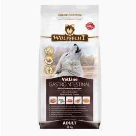   WOLFSBLUT VETLINE GASTROINTESTINAL KACSA ÉDESBURGONYÁVAL SZÁRAZ KUTYATÁP 12 KG