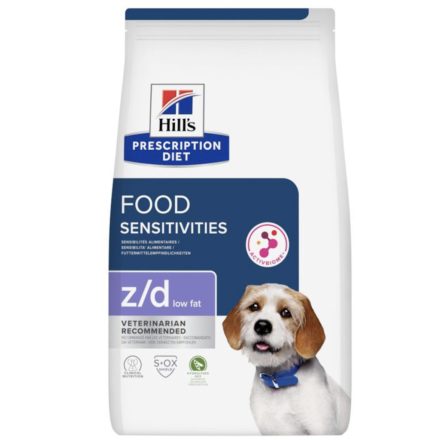 Hill's Prescription Diet z/d Food Sensitivities Low Fat 3 kg (Kutyáknak)