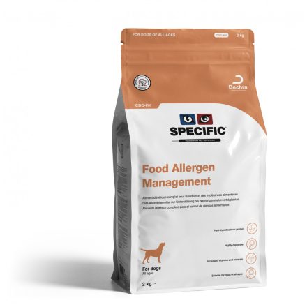   SPECIFIC CDD-HY Food Allergen Management 2 kg (hidroliazált lazaccal)